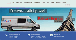 Desktop Screenshot of ajtrans.pl