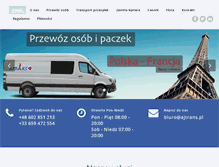 Tablet Screenshot of ajtrans.pl